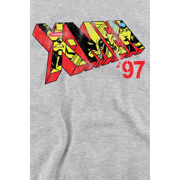 Marvel Unisex Adult X-Men 97 Comic Logo Sweatshirt