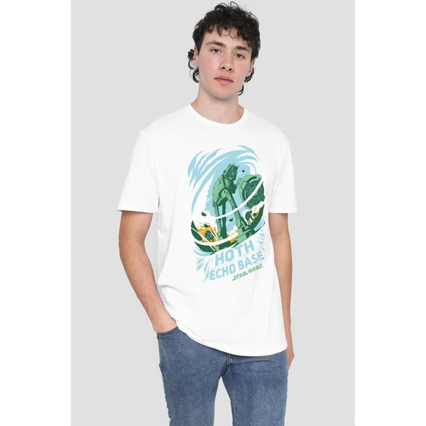 Star Wars Mens Echo Base Attack T-Shirt