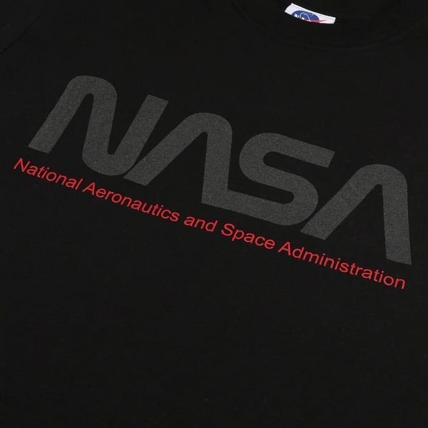 NASA T-shirt med emblem til mænd