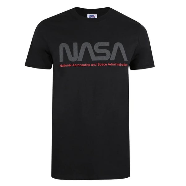 NASA T-shirt med emblem til mænd