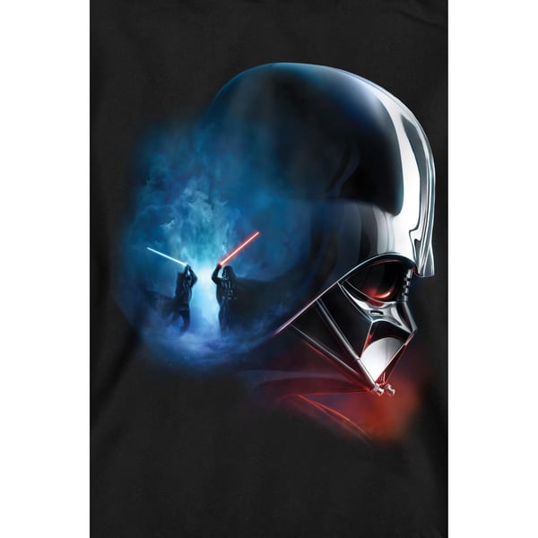 Star Wars Unisex Adult Obi Wan Kenobi Vader Poster Sweatshirt