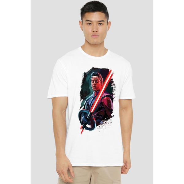 Star Wars Mens Obi Wan Kenobi Reva Painted T-Shirt