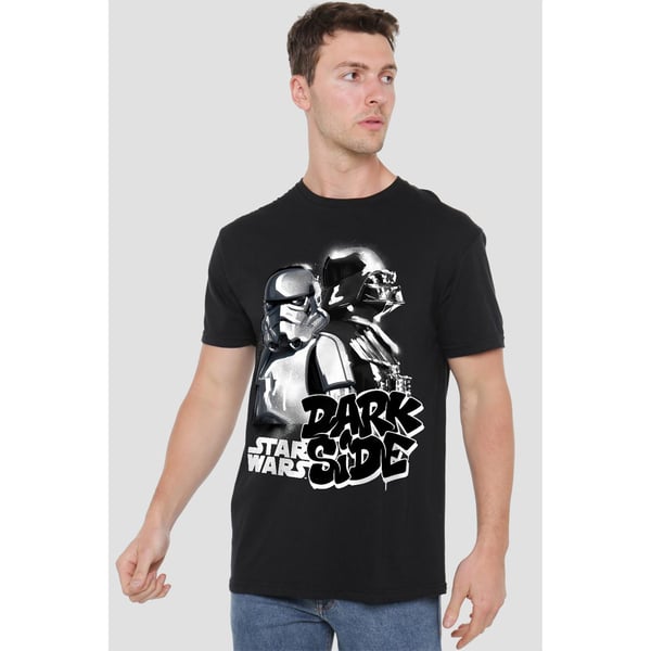 Star Wars Mens Dark Side Duo T-Shirt