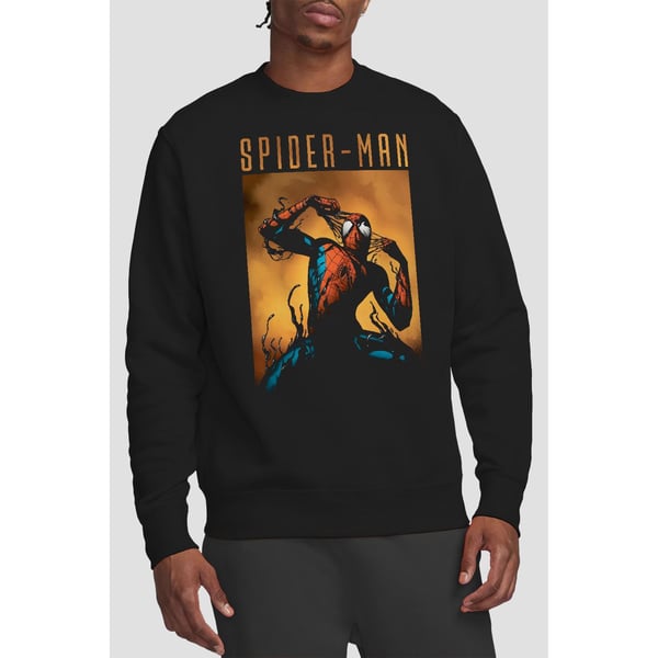 Spider-Man Unisex Adult Creeping Venom Sweatshirt