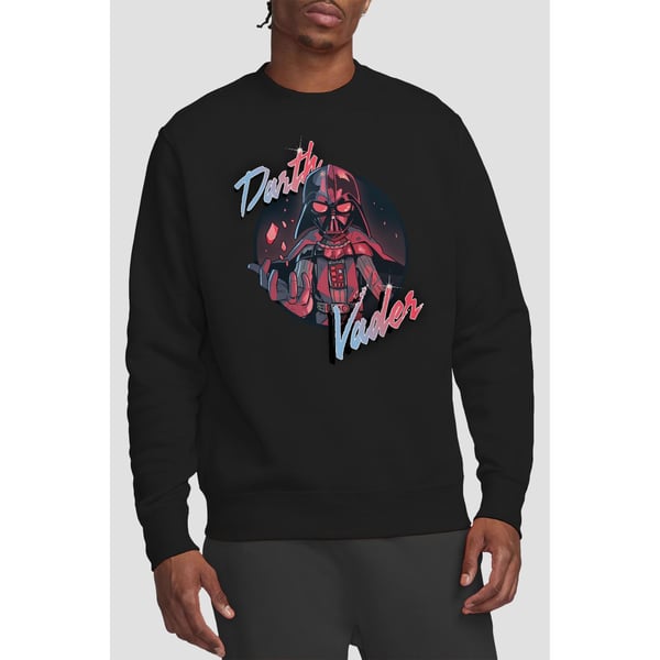 Star Wars Unisex Adult Darth Vader Wave Sweatshirt
