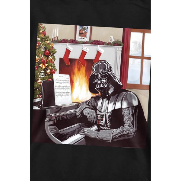 Star Wars Unisex Adult Christmas Carols Darth Vader Sweatshirt