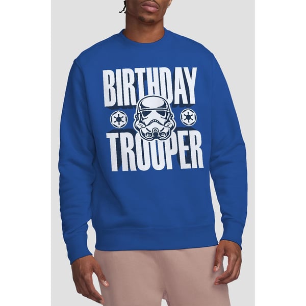 Star Wars Unisex Adult Birthday Troopers Sweatshirt