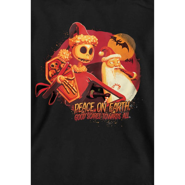 The Nightmare Before Christmas Unisex Adult Good Scares Towards All Sweatshirt