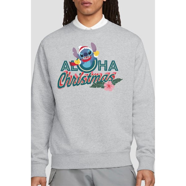 Lilo & Stitch Unisex Adult Aloha Christmas Stitch Sweatshirt