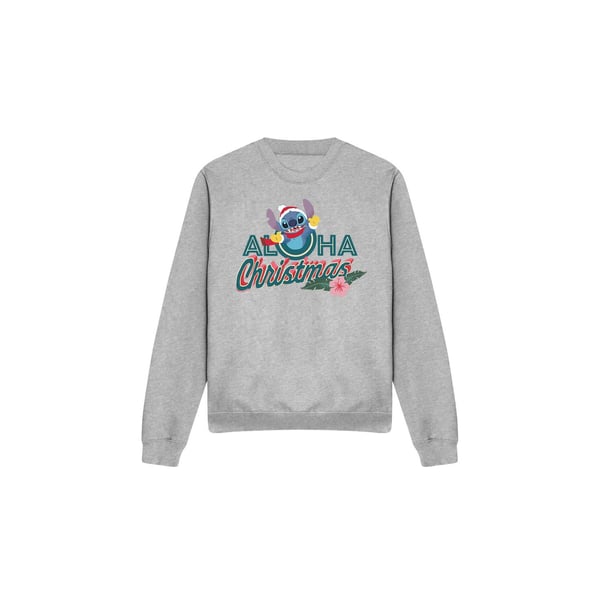 Lilo & Stitch Unisex aikuisten Aloha Christmas Stitch -collegepaita