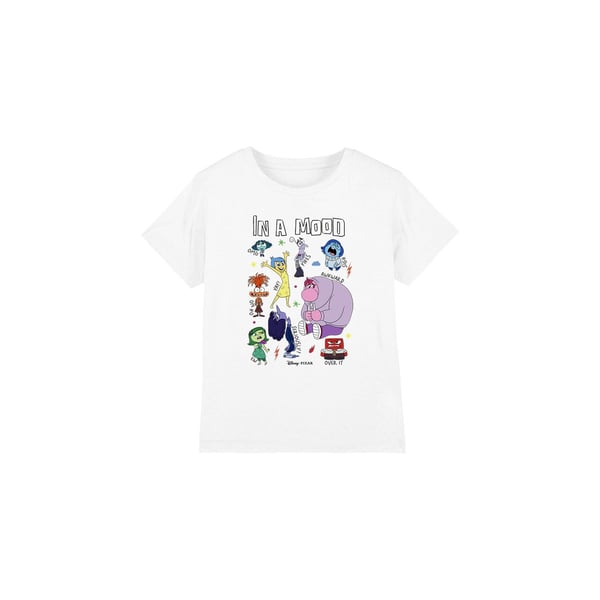 Inside Out 2 Childrens/Kids In A Mood T-Shirt Inside Out 2 Childrens/Kids In A Mood T-Shirt