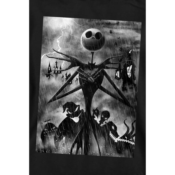 The Nightmare Before Christmas Unisex Adult Jack Skellington Rain Sweatshirt