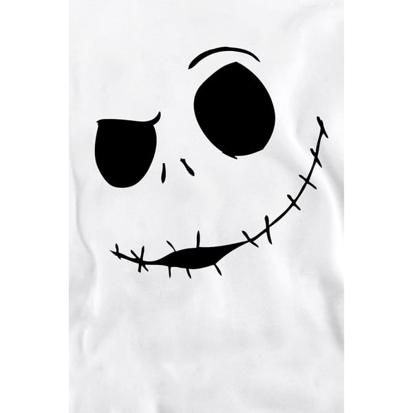 The Nightmare Before Christmas Unisex Adult Jack Face Sweatshirt