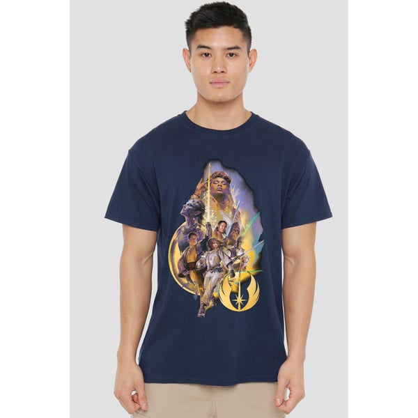 Star Wars: The Acolyte Herr High Republic Group Poster T-Shirt