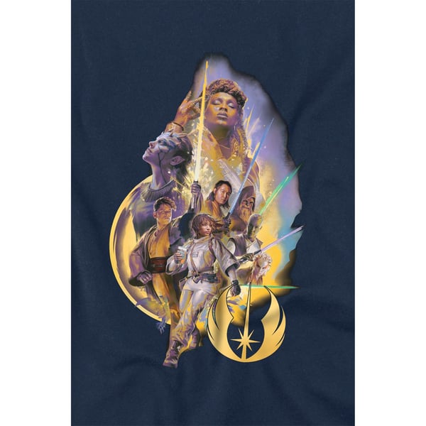 Star Wars: The Acolyte Herr High Republic Group Poster T-Shirt