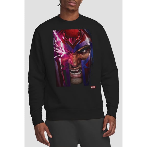 Marvel Unisex Adult X-Men Magneto Comic Cover Sweatshirt