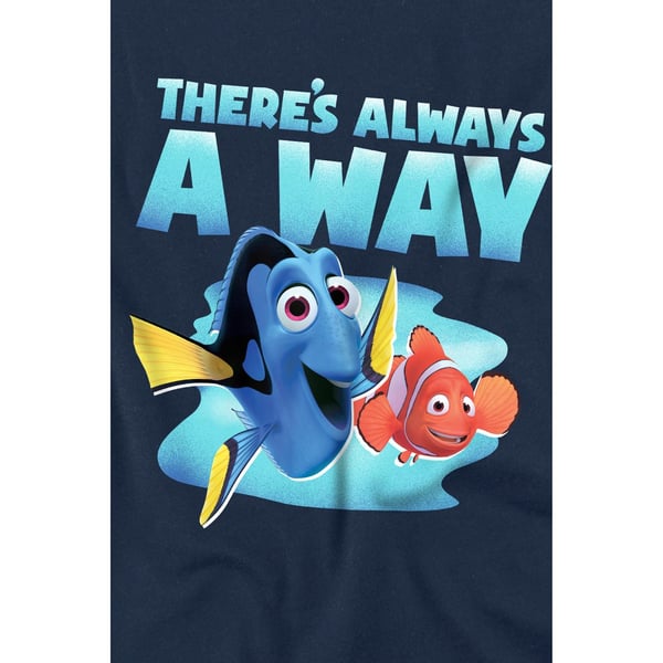 Finding Nemo Childrens/Kids There´s Always A Way Dory Nemo T-Shirt