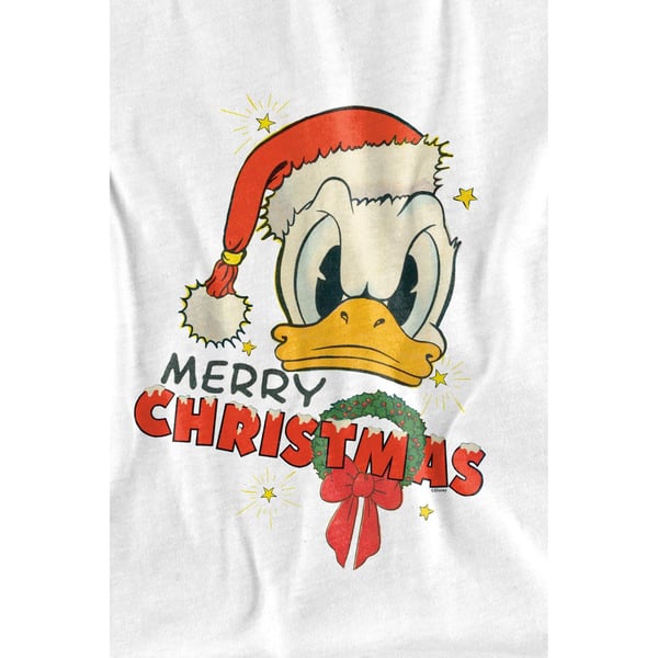 Disney Herr Merry Christmas Kalle Anka T-Shirt