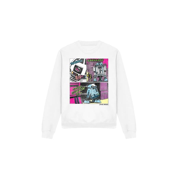 Star Wars Unisex Adult To The Rescue R2-D2 Sweatshirt
