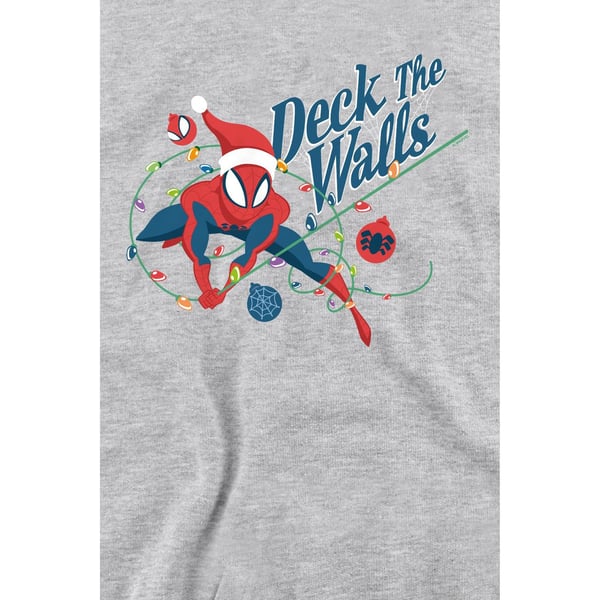 Spider-Man Unisex Adult Deck The Walls Sweatshirt