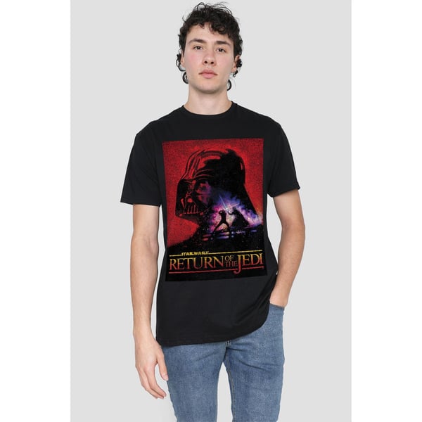 Star Wars Mens Return Of The Jedi Block T-Shirt