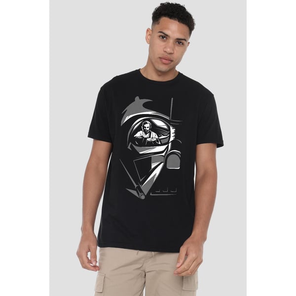 Star Wars Mens Obi Wan Kenobi Vader Eye T-Shirt