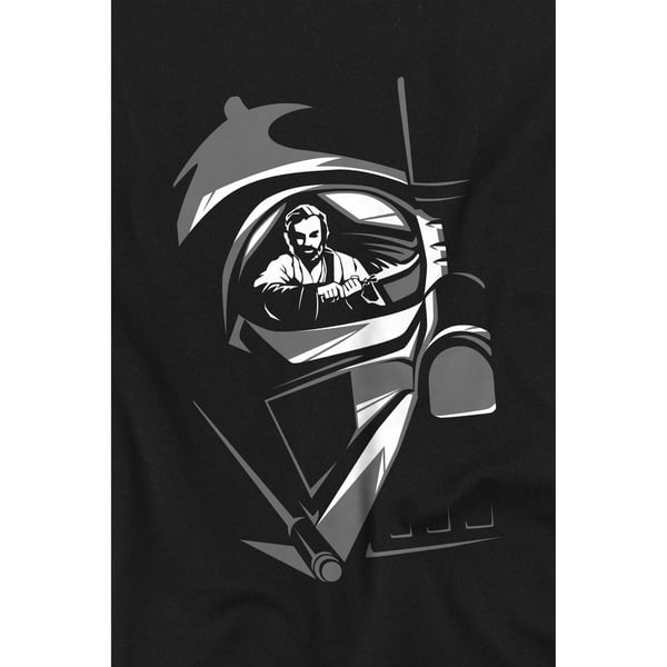Star Wars Mens Obi Wan Kenobi Vader Eye T-Shirt