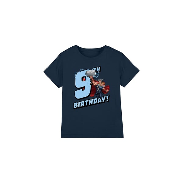 Thor Childrens/Kids 9th Birthday T-Shirt Thor Childrens/Kids 9th Birthday T-Shirt
