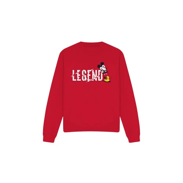 Disney Unisex Adult Legend Mickey Mouse Fathers Day Sweatshirt