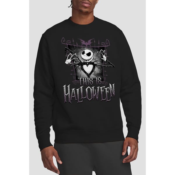 The Nightmare Before Christmas Unisex Adult This Is Halloween Jack Sweatshirt