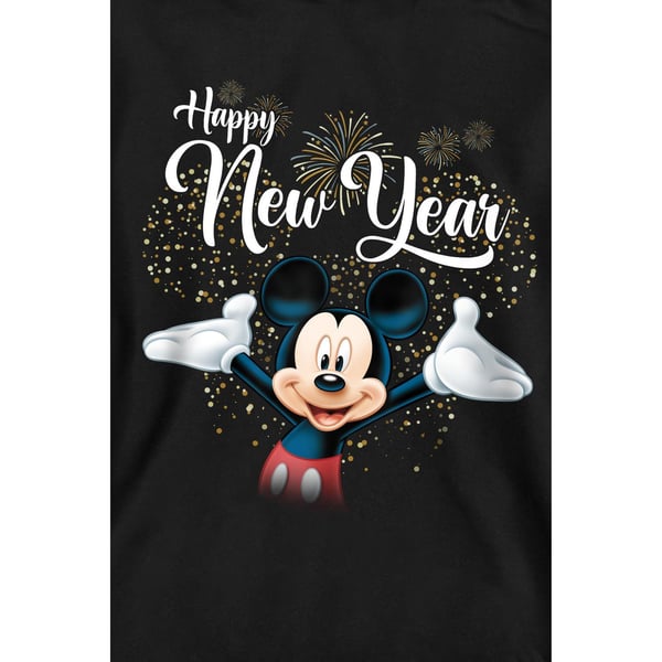 Disney Unisex Adult Mickey Mouse New Year Sweatshirt