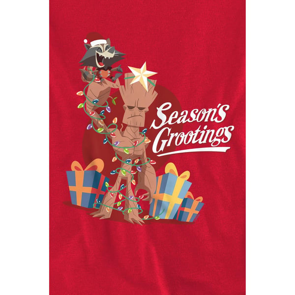 Guardians Of The Galaxy Unisex Adult Seasons Grootings Sweatshirt