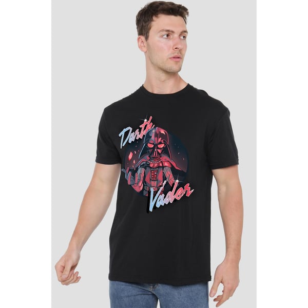Star Wars Mens Darth Vader Wave T-Shirt