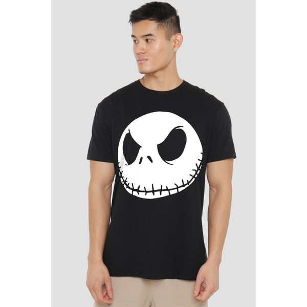 The Nightmare Before Christmas Miesten Jack Face T-paita