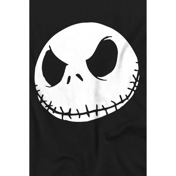 The Nightmare Before Christmas Miesten Jack Face T-paita
