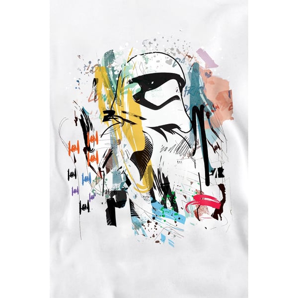 Star Wars Unisex Adult Stormtrooper Abstract Sweatshirt