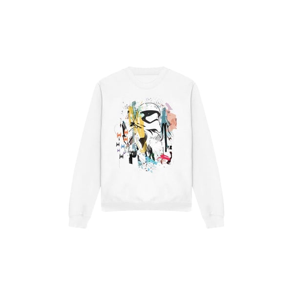 Star Wars Unisex Adult Stormtrooper Abstract Sweatshirt