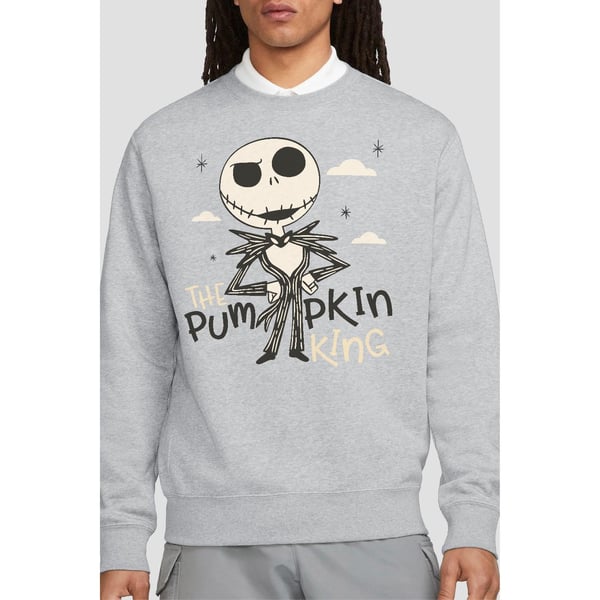 The Nightmare Before Christmas Unisex Adult Pumpkin King Sweatshirt