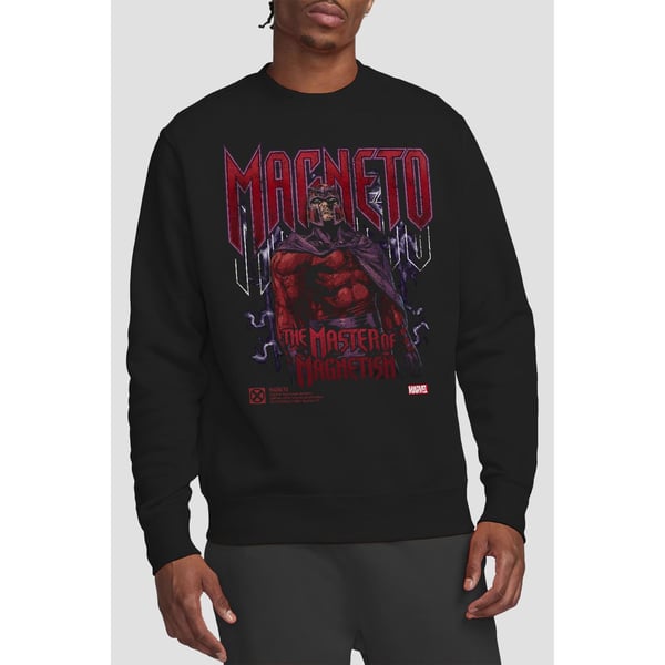 Marvel Unisex Adult X-Men Magneto Sweatshirt
