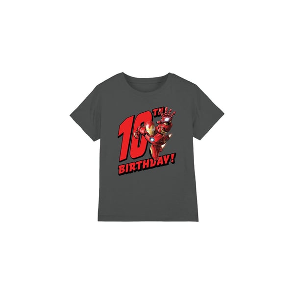 Iron Man Childrens/Kids 10th Birthday T-Shirt