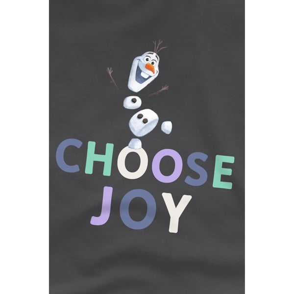 Frozen Childrens/Kids Choose Joy Olaf T-Shirt