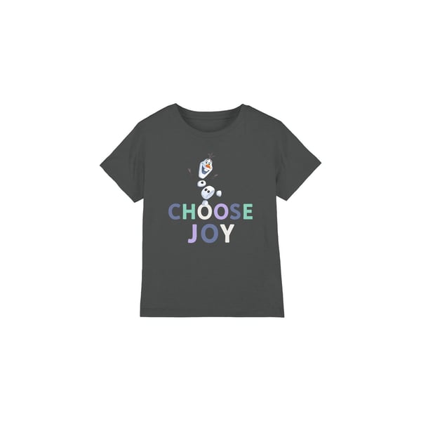 Frozen Childrens/Kids Choose Joy Olaf T-Shirt