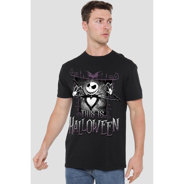 The Nightmare Before Christmas Miesten This Is Halloween Jack T-paita