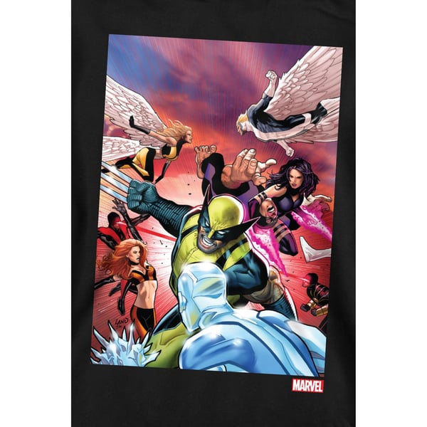 Marvel Unisex Adult X-Men Team Defend Sweatshirt