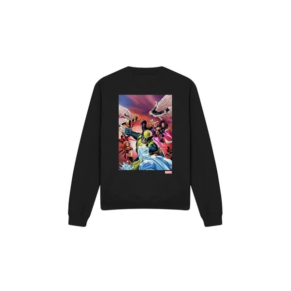 Marvel Unisex Adult X-Men Team Defend Sweatshirt