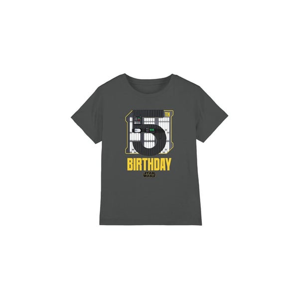 Star Wars Childrens/Kids Darth Vader Space 5th Birthday T-Shirt