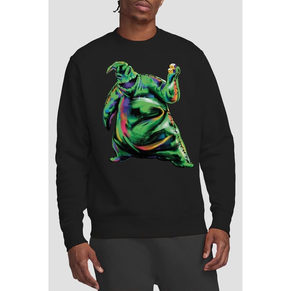 The Nightmare Before Christmas Unisex Adult Oogie Boogie Painted Sweatshirt