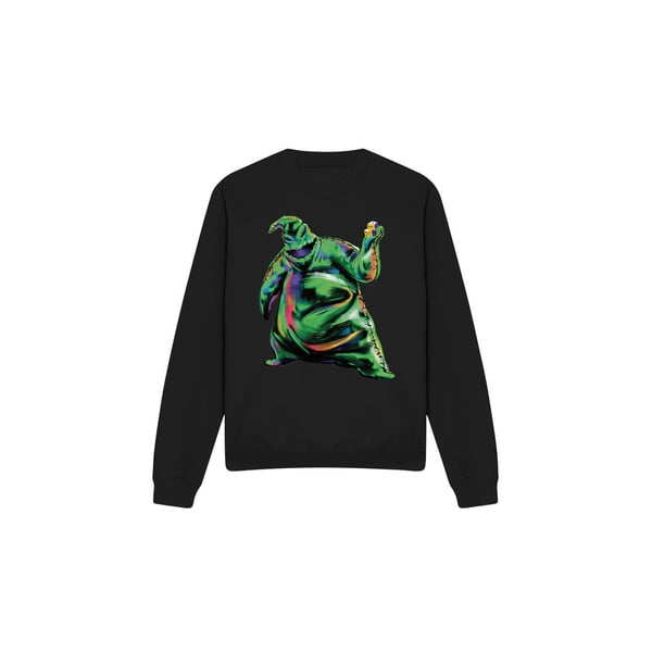 The Nightmare Before Christmas Unisex Adult Oogie Boogie Painted Sweatshirt