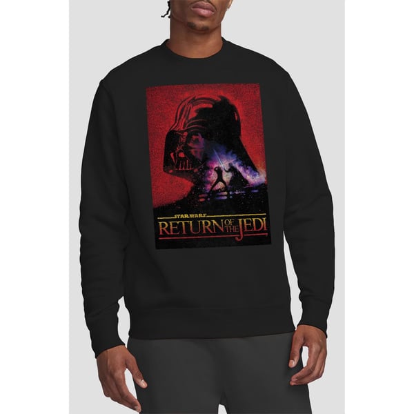 Star Wars Unisex Adult Return Of The Jedi Block Sweatshirt