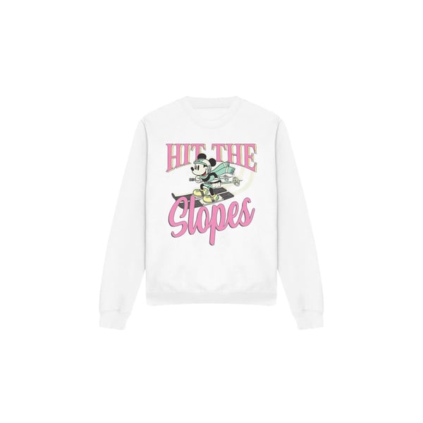 Disney Unisex Vuxen Hit The Slopes Musse Pigg Tröja